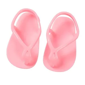 Sandali infradito rosa per bambole americane da 18 pollici e accessori per bambole BJD.