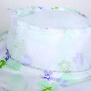 18 Zoll amerikanisches Maedchen Puppenhut Blumenmuster Puppenkleidung Modegeschenk