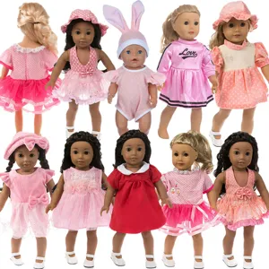 Baumwolle Elasthan Netz Puppenkleidung Rosa Prinzessin Netzrock Outfit Für Puppen Zubehör Kleidung Puppen Zubehör Kleid