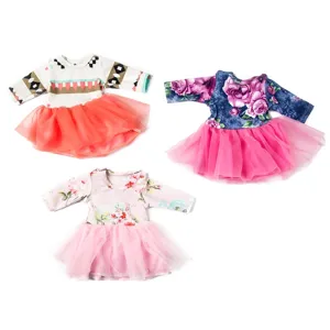 18 Zoll Puppenkleidung Set, süße Prinzessin Kleider Outfits für 45 cm American Girl Spielzeug.