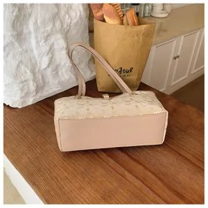 Stijlvolle grote schoudertas voor dames, minimalistische dagelijkse tote tas casual.