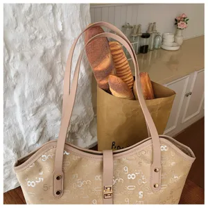 Stijlvolle grote capaciteit schoudertas casual shopper handtas voor dames dagelijks.