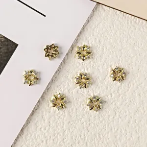 Schitterende strass nagelkunst bedels, elegante geometrische DIY kristal voor manicure.