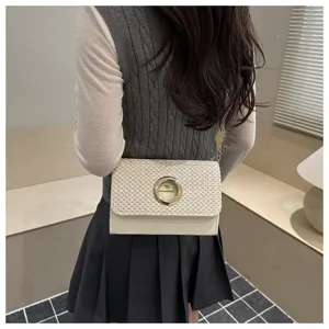 Sac bandoulière en paille pour femme sac à épaule tissé mode de printemps sac décontracté