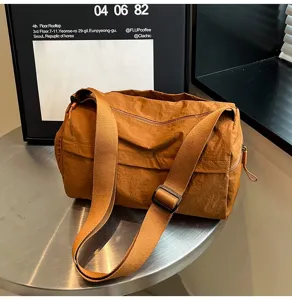 Unisex casual νάylon τσάντα χιαστί μεγάλη χωρητικότητα για ταξίδι και καθημερινή χρήση