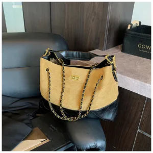 Bolso mujer ante acolchado bandolera cadena retro shopper otono invierno bolso mano moda