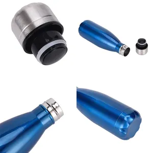 Stainless Steel Vacuum Insulated Cola Water Bottle Metal Flask Sport Travel Water Cup