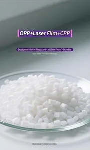 Hochwertige Nahaufnahme von lebensmittelechtem OPP-Laser-CPP-Kunststoffgranulat für Beutel