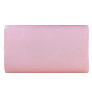 Elegant pink satin evening clutch bag for women, stylish wedding party chain shoulder bag.