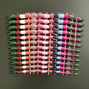 Uñas postizas largas bailarina sin pintar puntas de uñas acrílicas para venta al por mayor
