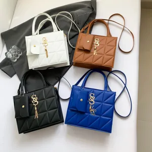 Elegante borsa da donna a tracolla trapuntata borsa a mano casual elegante per lavoro