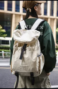 Casual large capacity travel backpack for men and women outdoor waterproof school bag