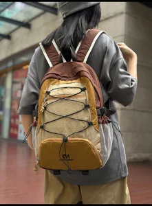 2025 Nuovo zaino con coulisse donna, zainetto sportivo escursionismo, borsa casual per studenti.