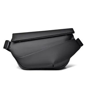 Borsa da Petto per Uomo Tessuto Oxford Impermeabile Viaggio Casual Ciclismo Tracolla Borsa Multifunzionale