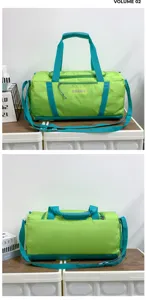 Large capacity sports duffel bag, lightweight waterproof fitness travel gym bag for men and women.