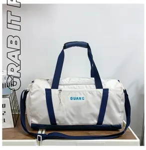 Large capacity duffel bag dry wet separation sports travel gym bag for men and women