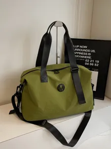 Large Capacity Travel Duffel Bag Waterproof Oxford Cloth Leisure Fitness Yoga Luggage Bag Multi-Functional Luggage Handbag