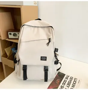 Lässiger Canvas-Rucksack mit großer Kapazität, stilvolle Reisetasche für den Alltag