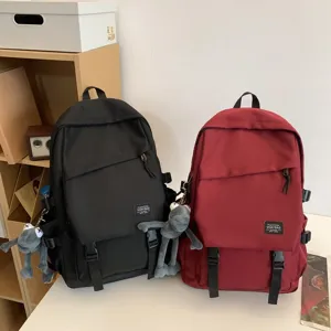 Lässig Nylon Wasserdicht Große Kapazität Reise Rucksack Schule Schultasche Für Jugendliche Männer Frauen Mode Laptop Rucksack