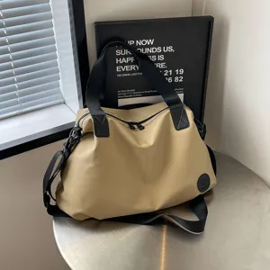 Casual Large Capacity Nylon Tote Bag For Women Waterproof Commuter Travel Shoulder Crossbody Bag Fashion Handbag