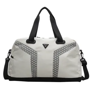 Large capacity travel duffel bag for gym yoga short trips boarding lightweight luggage storage
