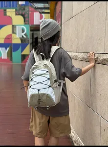 2025 nuovo zaino con coulisse da donna, borsa sportiva outdoor casual, zainetto da viaggio.