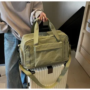 Versatile large capacity travel duffel bag for gym, fitness, and outdoor weekend trips.