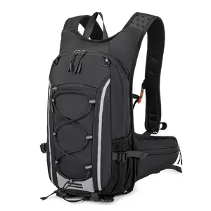 20L outdoor sports backpack lightweight cycling running vest hiking daypack black