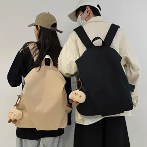 Zaino impermeabile alla moda minimalista per uomo e donna borsa da viaggio casual scuola