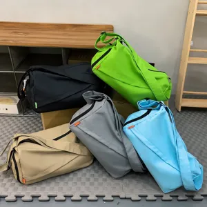 Large capacity sports gym bag waterproof travel duffel bag lightweight casual crossbody
