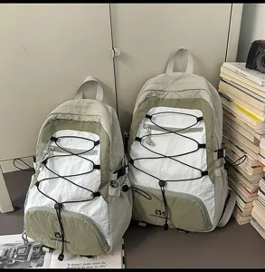 2025 nuovo zaino con coulisse donna sport ciclismo all'aperto trekking tempo libero borsa scuola