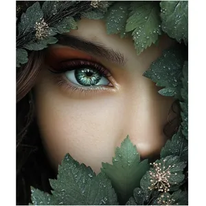 Waterproof festival eye shadow makeup sticker, perfect for party and stage eye art look.
