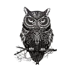 Waterproof Temporary Tattoo Sticker Fake Arm Tattoo Geometric Flower Animal Tattoo Sticker For Men Women Body Art