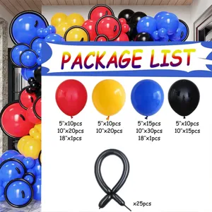 Kit arco di palloncini colorati festa di ritorno a scuola decorazione lista pacchi