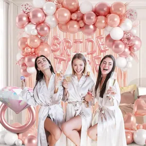 Kit arco di palloncini bride to be con palloncini ad anello gigante per decorare feste