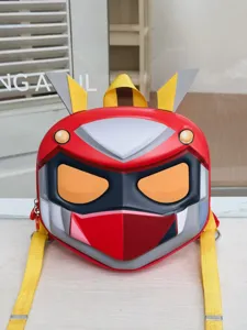 Mochila infantil de EVA con carcasa rígida estilo anime mecha bonito bolso escolar