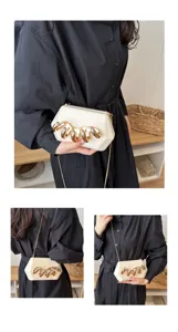 Sommer Acryl Clutch Kette Umhängetasche Damen Mode Luxus Box Tasche Handtasche.