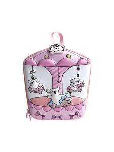Süßer Cartoon Karussell EVA Hartschale Schulrucksack für Kinder Kindergarten Jungen Mädchen