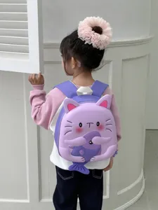 Sac à dos mignon chat EVA pour enfants de maternelle, cartable léger enfant vue principale