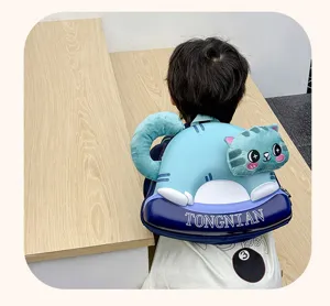 Simatico zaino EVA gatto blu carino cartone animato per bambini asilo nido scuola borsa.
