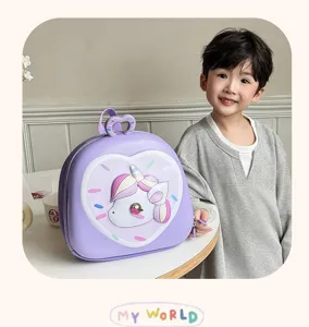 Niedlicher EVA Hartschale Einhorn Rucksack fur Kinder Cartoon Kindergarten Schulranzen