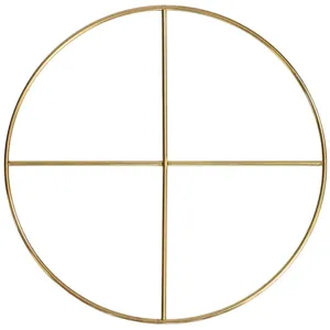 Runde Metall Traumfänger Ringe Gold Blumenkranz Makramee Reifen Rahmen Für DIY Handgemachte Handwerk Wandbehang Haus Hochzeit Kindergarten Mobile Dekoration Zubehör