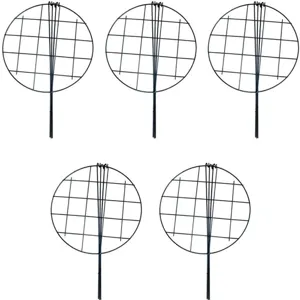 Outdoor Iron Plant Climbing Frame Garden Trellis For Potted Flower Support Stake Durable Metal Vine Climbing Stand Greenhouse Accessories