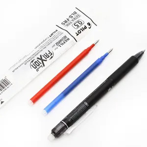 Detail view of Pilot FriXion erasable gel pen refill 0.5mm fine point writing supply.
