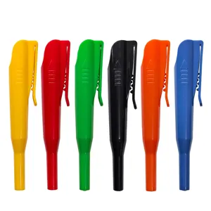 Couvercle de Protection pour Bouchon de Crayon de Trou Profond de Menuiserie Protecteur de Pointe en Plastique ABS Clip de Poche Portable Accessoire de Papeterie