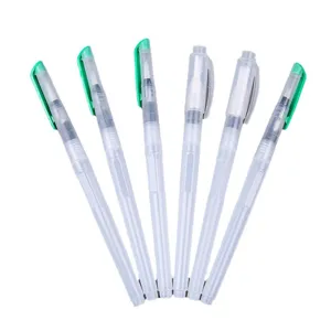Set di Pennelli ad Acqua in Plastica Penne per Pittura ad Acquerello Ricaricabili Punta Morbida Calligrafia Disegno