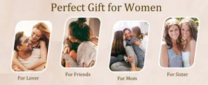 Perfect gift for women featuring elegant relationship themes for lover friends mom and sister.