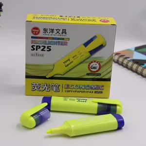 TOYO SP25 Pastel Highlighter Set Colorful Marking Pens for Students Office School Supplies