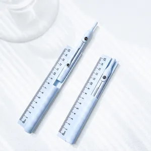 Mehrzweck Schutzhülle für Zirkel und Lineal 15cm tragbare Schüler Plastik Schreibwaren