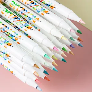 Markeroi Akrilikou Vasis Nerou Seira Khromaton Morandi Malaki Myte Markeroi Tekhnis Gia DIY Skhediasi Skholeio Grafeio Grafiki Yli